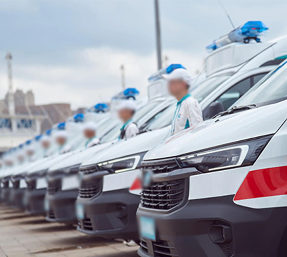 碌曲县服务车队展示